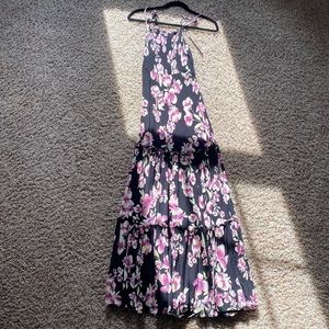 Free people floral maxi dress